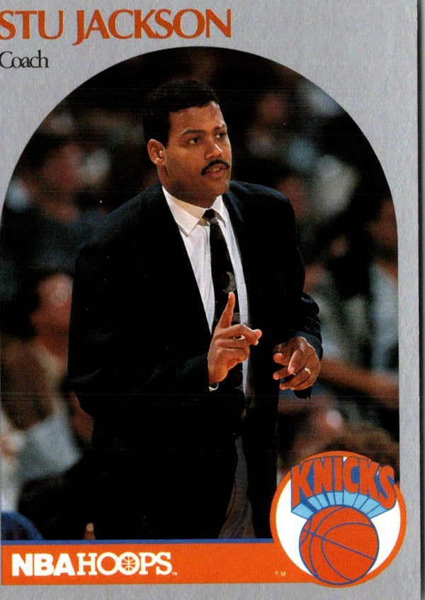 1990 Hoops Stu Jackson #322