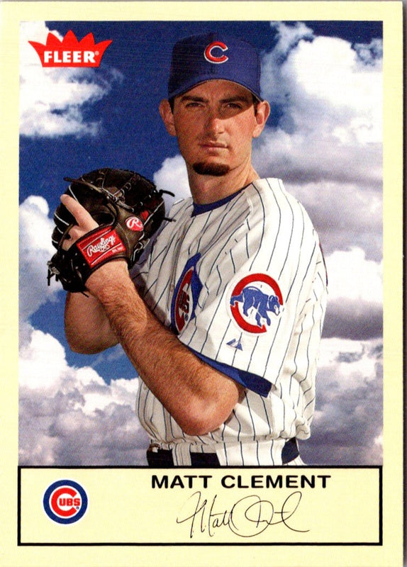 2005 Fleer Tradition Matt Clement #112