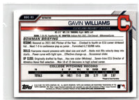 2021 Bowman Draft Chrome Gavin Williams #BDC-93