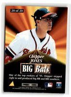 1996 Score Big Bats Chipper Jones #20