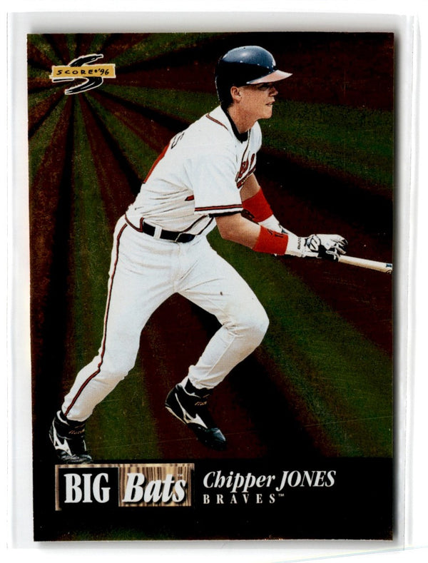 1996 Score Big Bats Chipper Jones #20