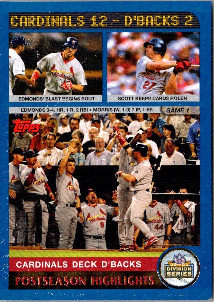 2003 Topps Jim Edmonds/Scott Rolen