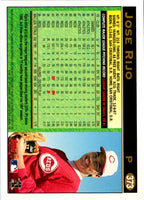 1997 Topps Jose Rijo #373