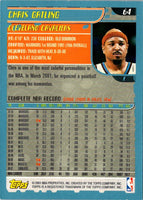 2001 Topps Chris Gatling #64