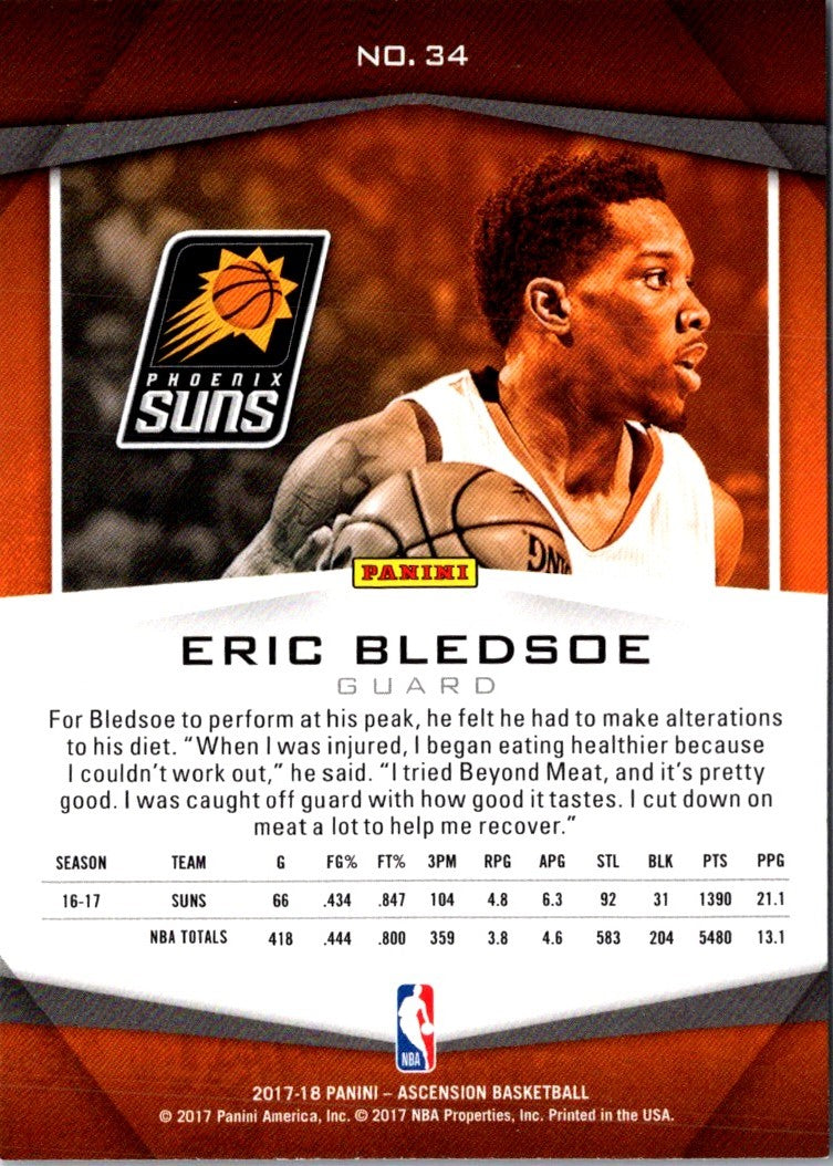 2017 Panini Ascension Eric Bledsoe