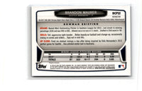 2013 Bowman Chrome Prospects Blue Wave Brandon Maurer #BCP22
