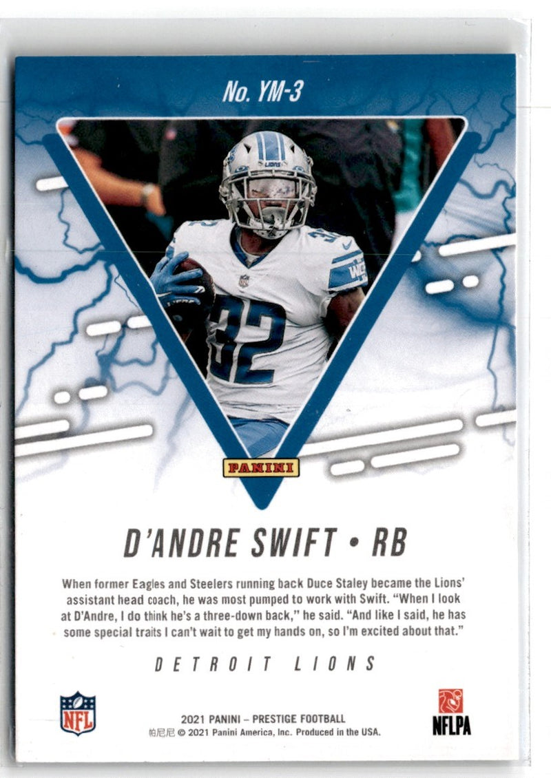 2021 Panini Prestige Youth Movement D'Andre Swift