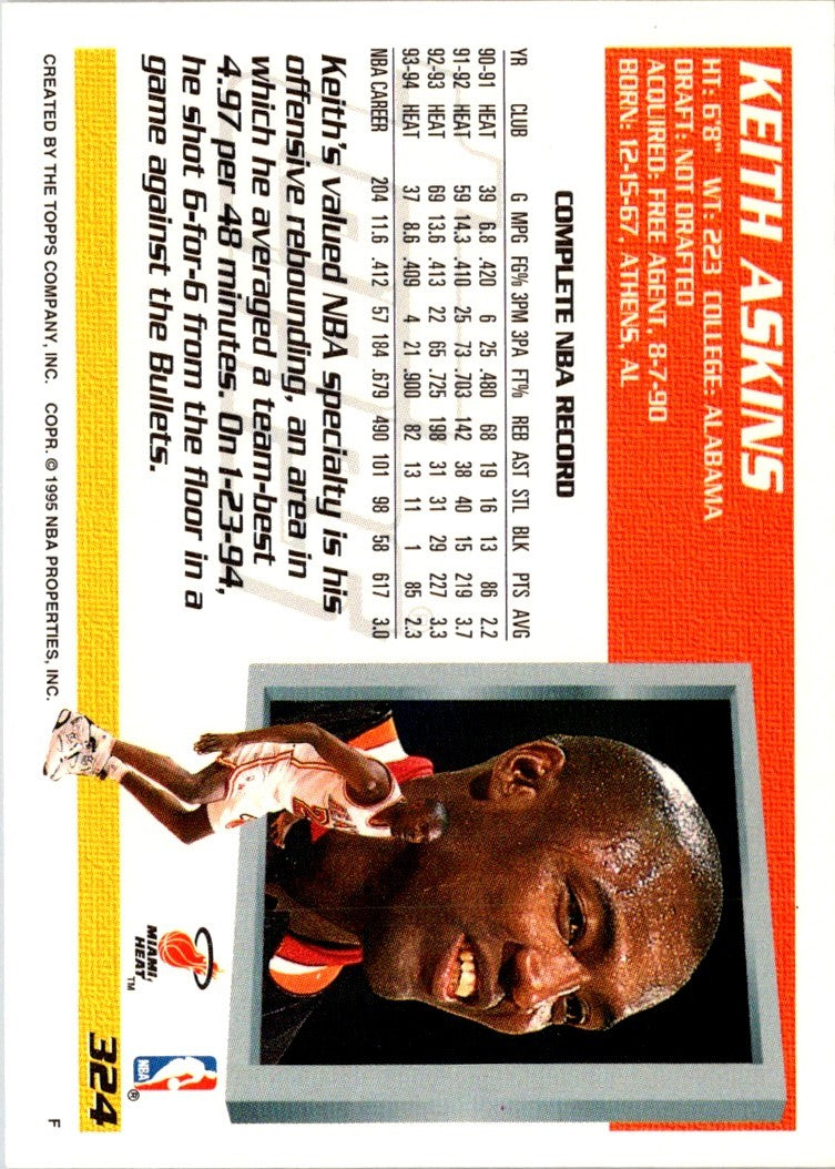 1994 Topps Keith Askins