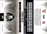 2008 Playoff Absolute Memorabilia Justin Fargas #106