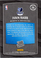 2017 Donruss Holo Orange Laser Ivan Rabb #156