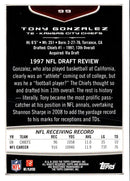 2009 Bowman Chrome Tony Gonzalez