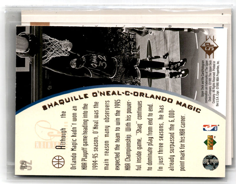 1995 Hoops Shaquille O'Neal
