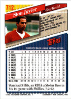 1993 Topps Gold Stan Javier #712