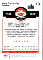 2001 Fleer Shoebox Wally Szczerbiak #13