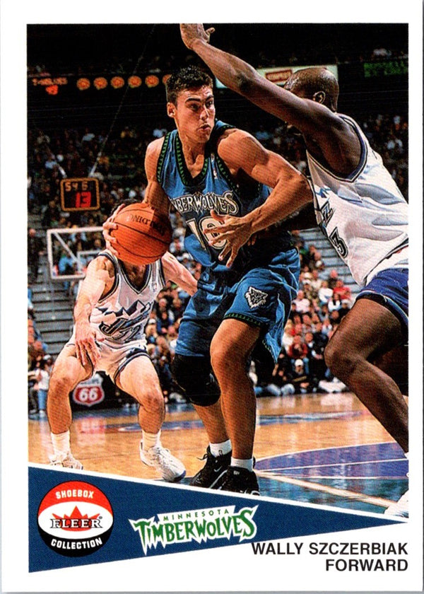 2001 Fleer Shoebox Wally Szczerbiak #13