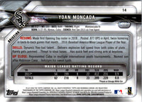 2018 Bowman Chrome Yoan Moncada #14