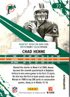 2010 Panini Rookies & Stars Chad Henne #77