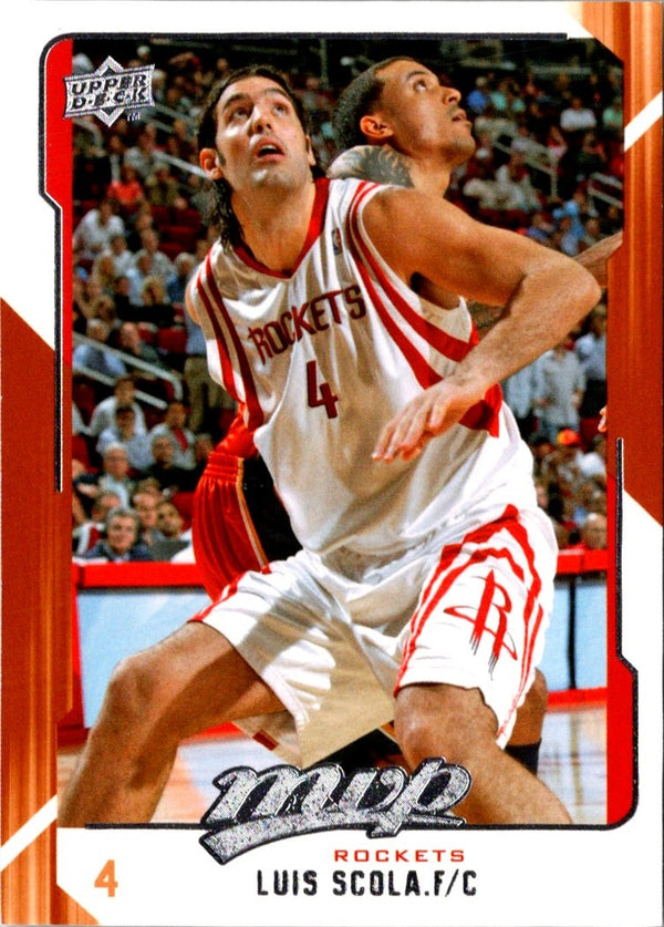 2008 Upper Deck MVP Luis Scola #55