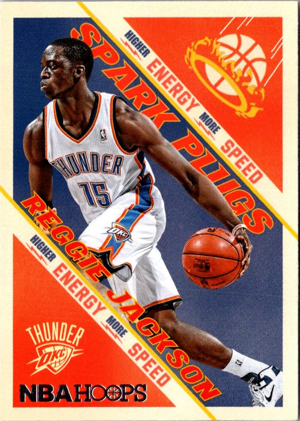 2013 Hoops Spark Plugs Reggie Jackson #17