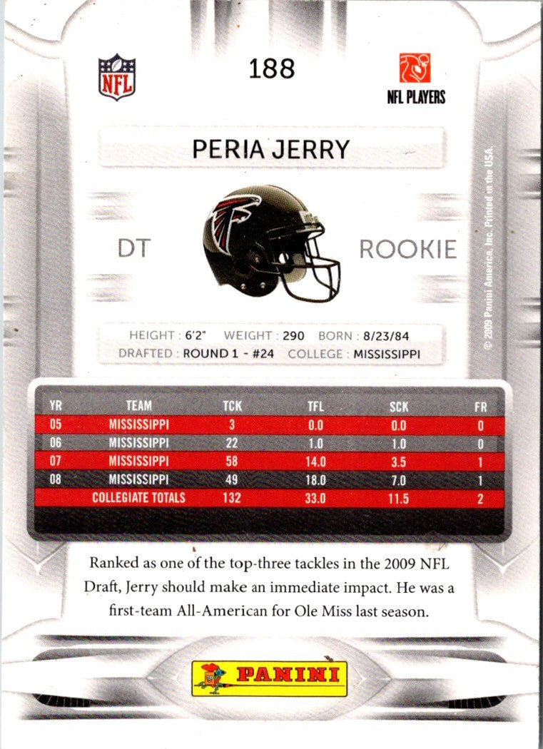 2009 Playoff Prestige Peria Jerry