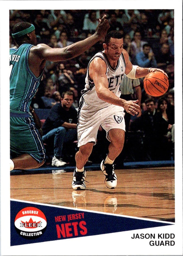 2001 Fleer Shoebox Jason Kidd #107