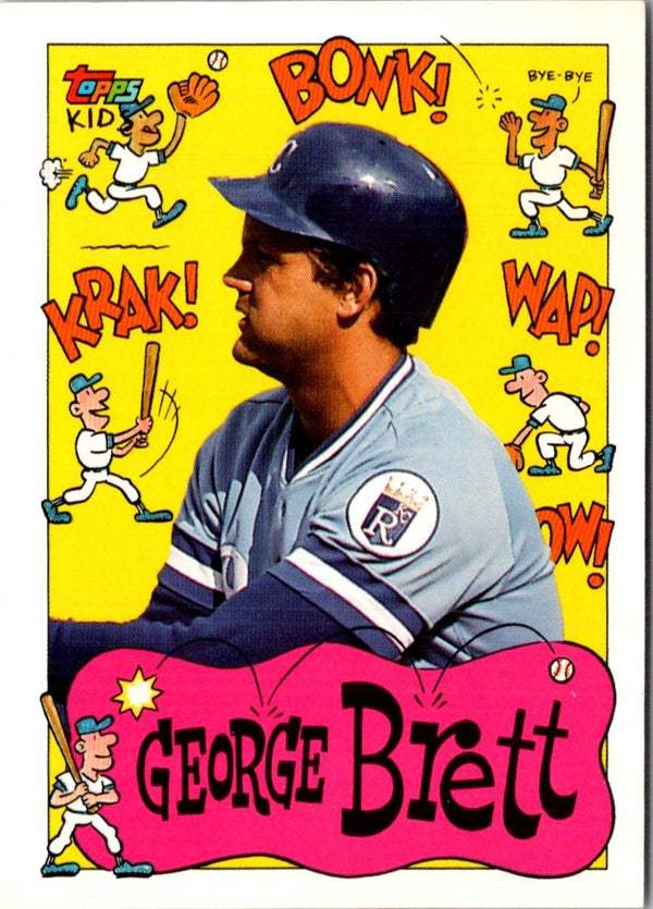 1992 Topps Kids George Brett #105