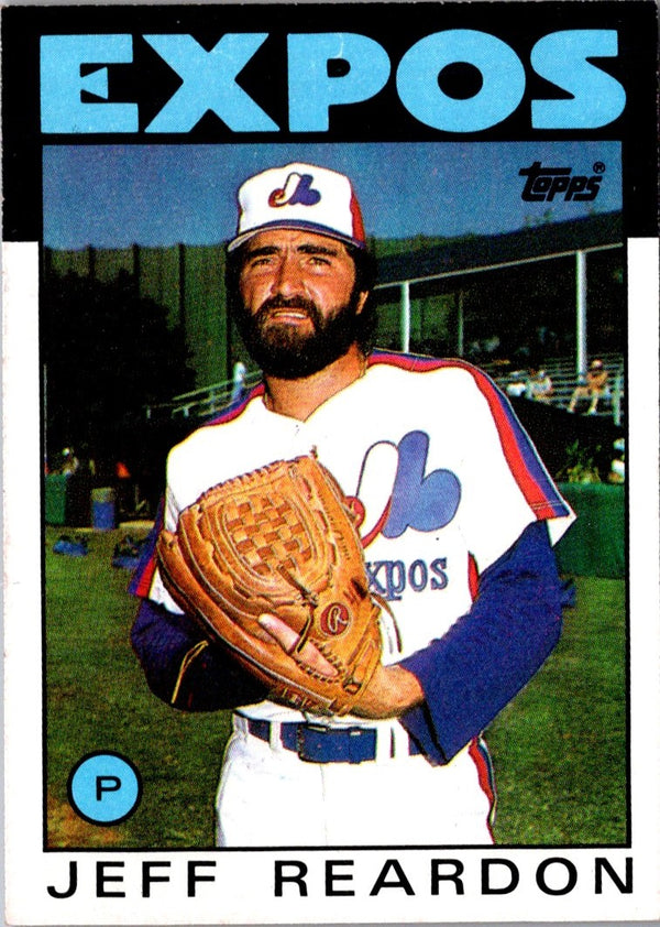 1986 Topps Jeff Reardon #35