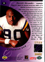 1995 Upper Deck Derrick Alexander #11