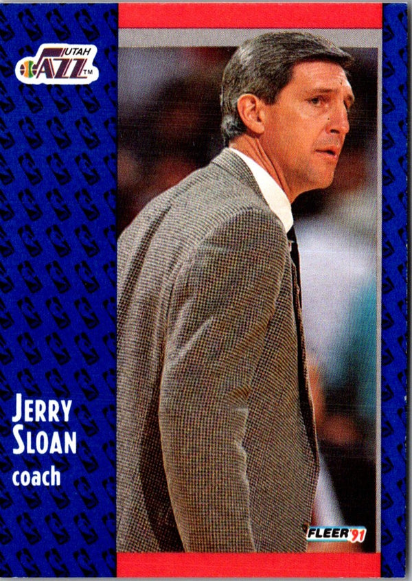 1991 Fleer Jerry Sloan #202