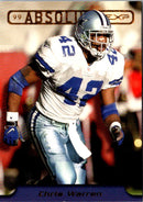 1999 Playoff Absolute EXP Chris Warren