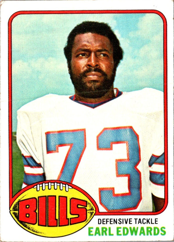 1976 Topps Earl Edwards #213