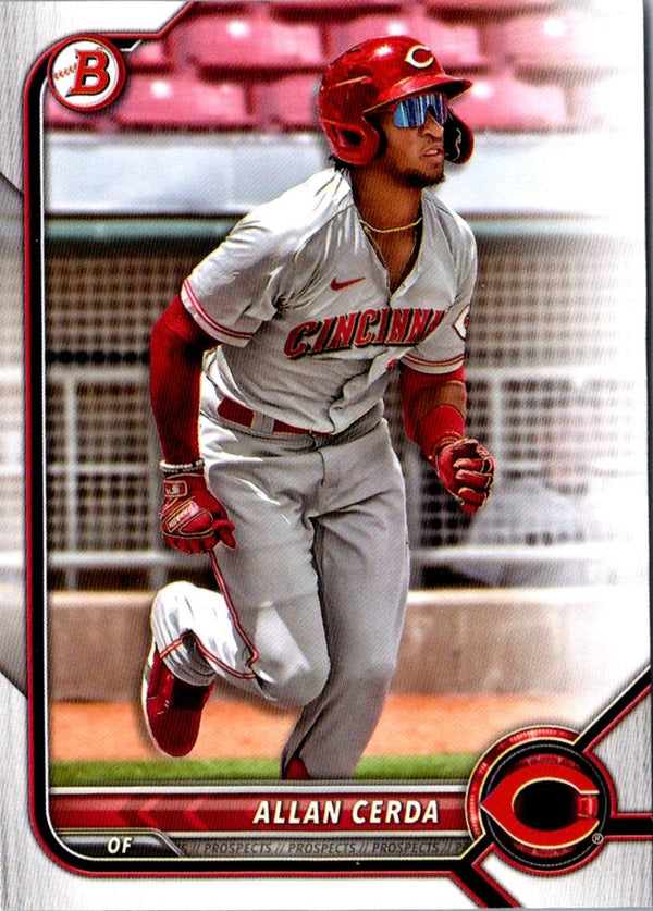 2022 Bowman Draft Baseball Allan Cerda #BD-22 Rookie