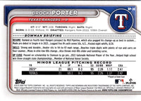 2024 Bowman Prospects Brock Porter #BP-36