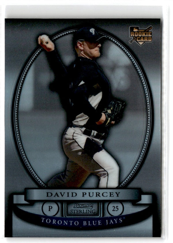 2008 Bowman Sterling David Purcey #BS-DP Rookie /199