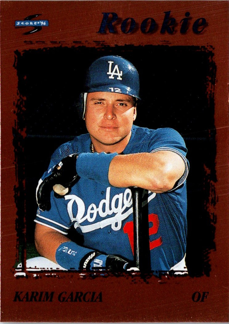 1996 Score Dugout Collection Series 1 Karim Garcia