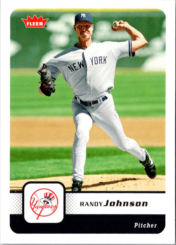 2006 Fleer Randy Johnson #398