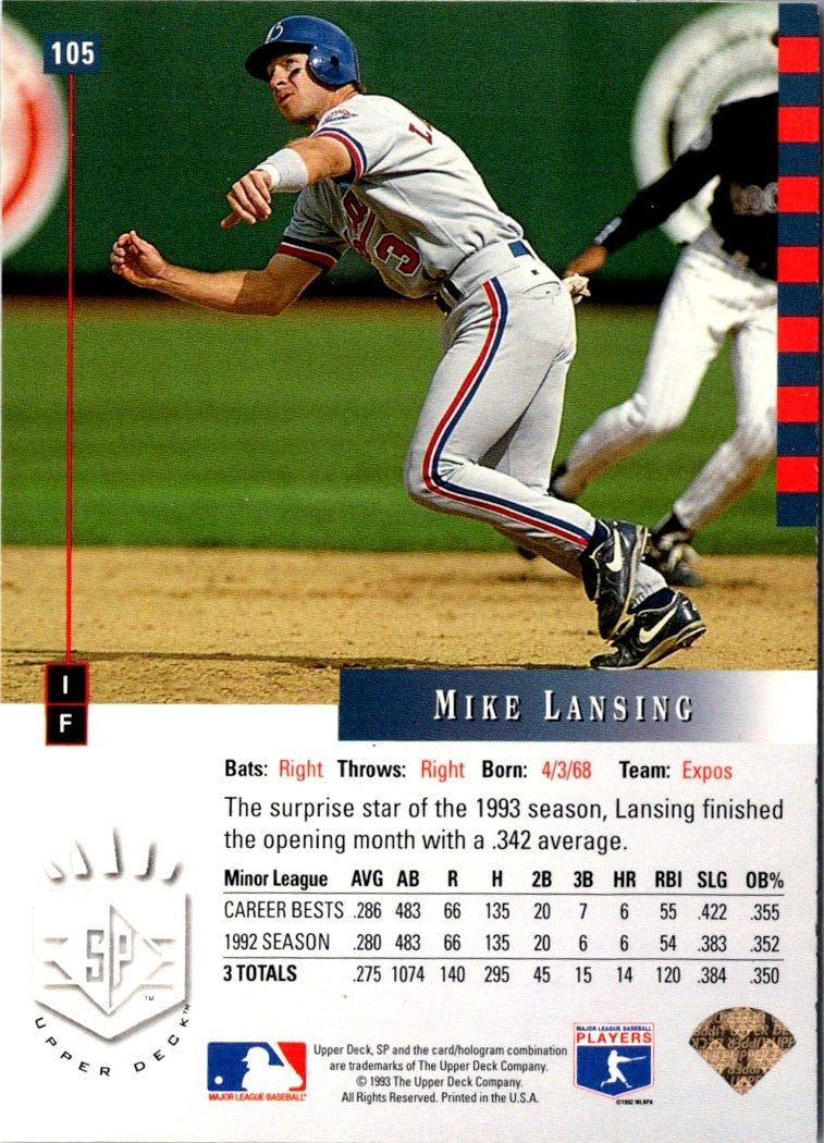 1993 SP Mike Lansing