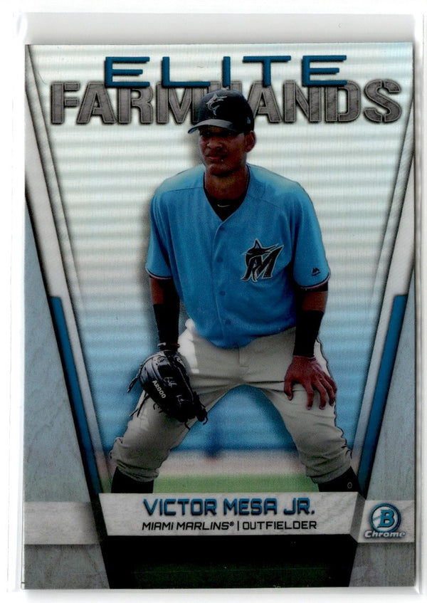 2019 Bowman Chrome Elite Farmhands Victor Mesa Jr. #EF-VMJ