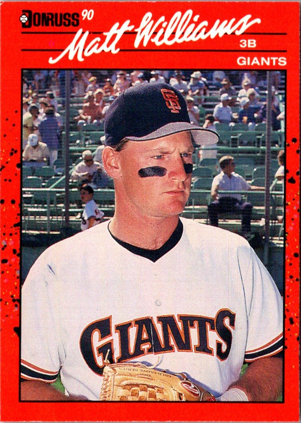 1990 Donruss Matt Williams #348