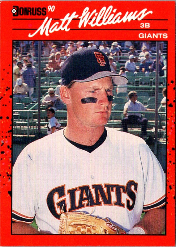1990 Donruss Matt Williams #348