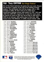 1996 Collector's Choice Tony Gwynn #760