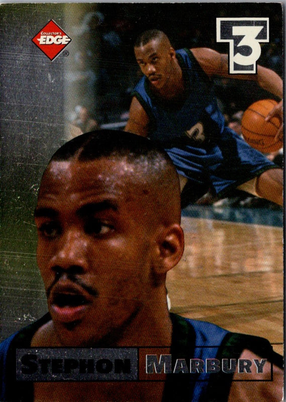 1998 Collector's Edge Impulse T3 Stephon Marbury #6