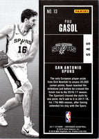 2017 Panini Contenders Pau Gasol #13