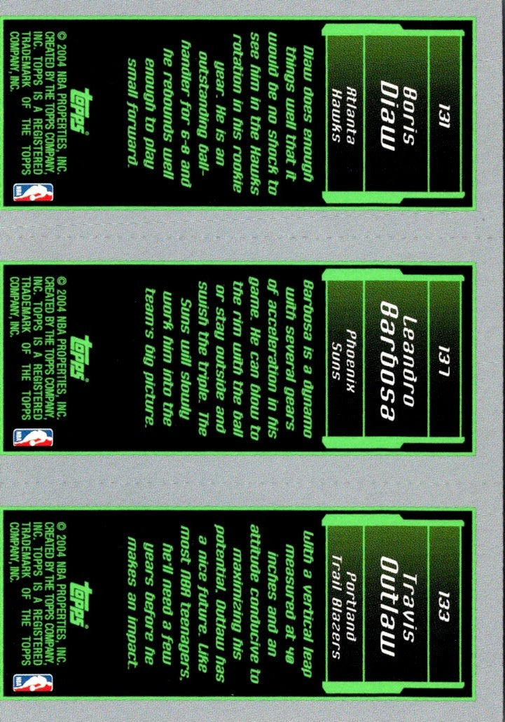 2003 Topps Travis Outlaw