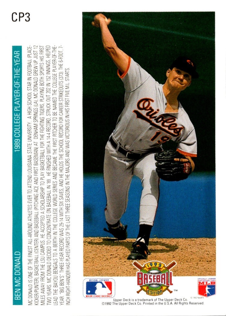 1992 Finest Ben Mc Donald