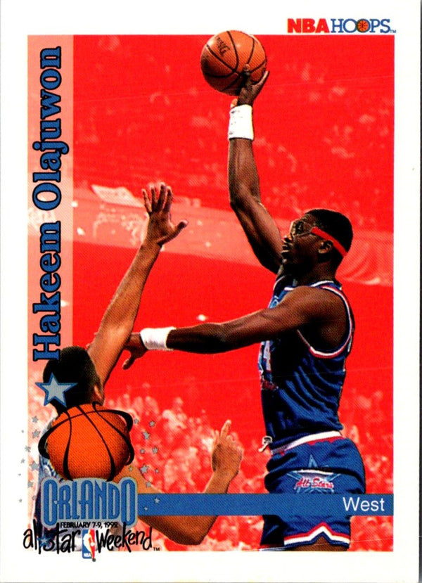 1992 Hoops Hakeem Olajuwon #314