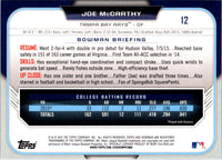 2015 Bowman Draft Picks & Prospects Joe McCarthy #12