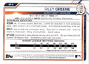 2021 Bowman Prospects Riley Greene