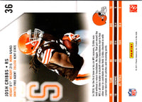 2011 Panini Certified Josh Cribbs #36