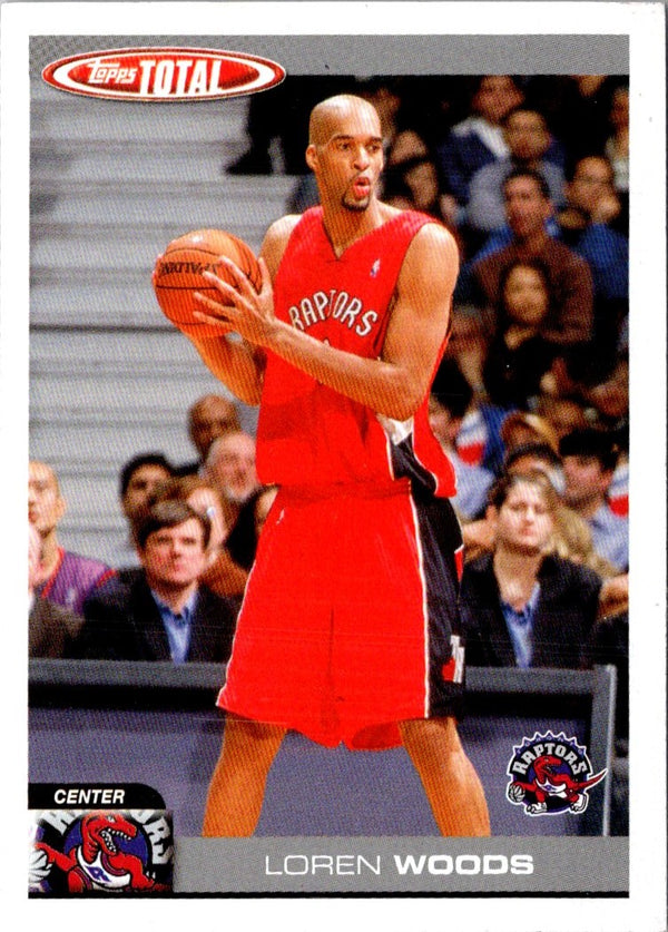 2004 Topps Total Loren Woods #234